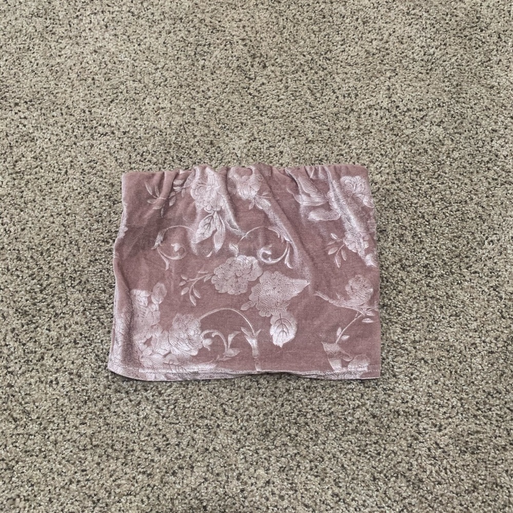 Urban Outfitters velvet tube top